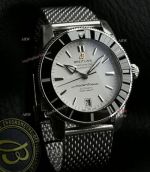 GF Breitling Superocean Heritage II 42mm 2824 Movement White Face Watch